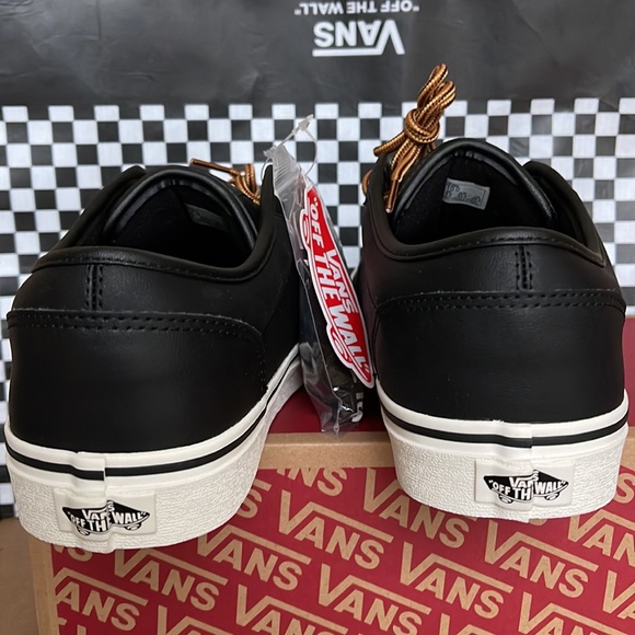 Vans Atwood Leather Black/Marshmallow WMNS sneakers - Picture 14 of 16